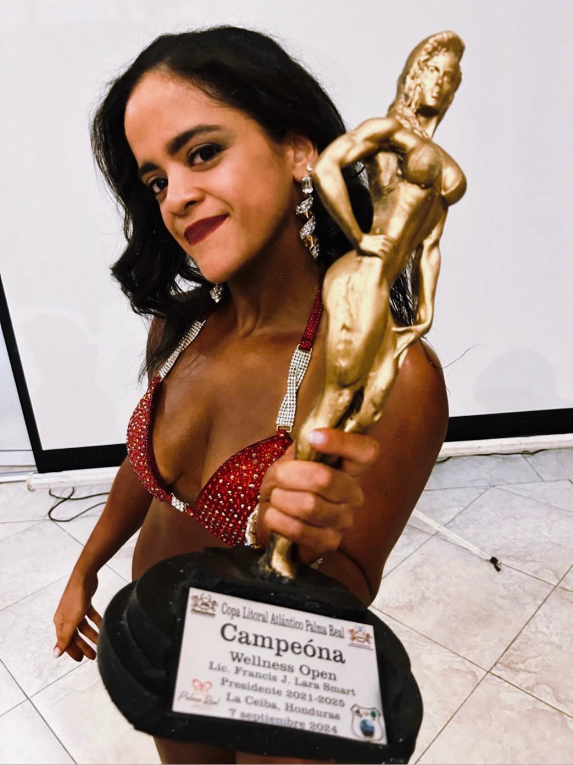 Gemflare custom 2 tones Competition Bikini