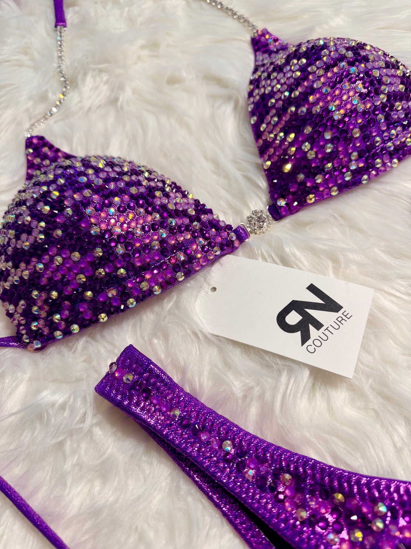 Gemflare Amethyst Quartz Competition bikini