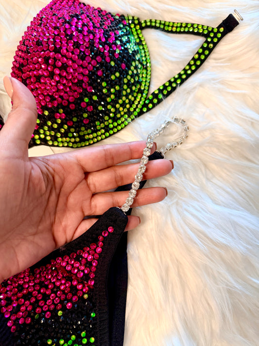 Neon Butterfly Competition Bikini Fitness | Procut