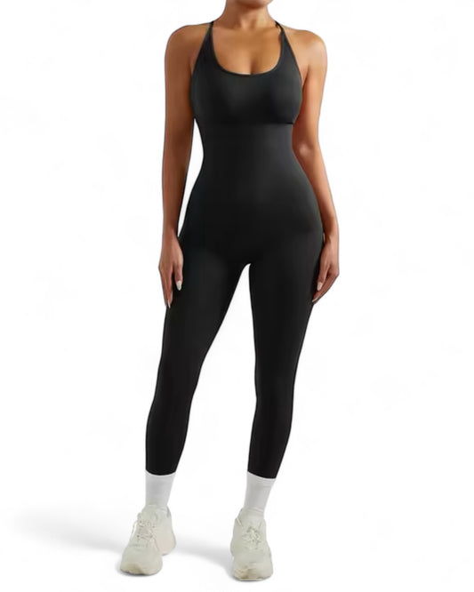 Raven backless Jumpsuit