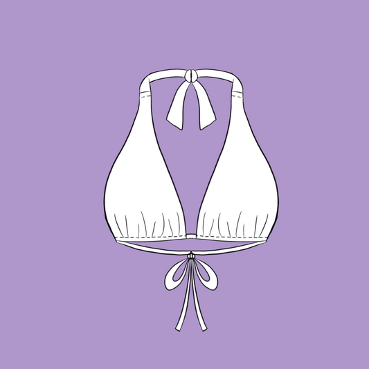 P0003 Halter bra pattern