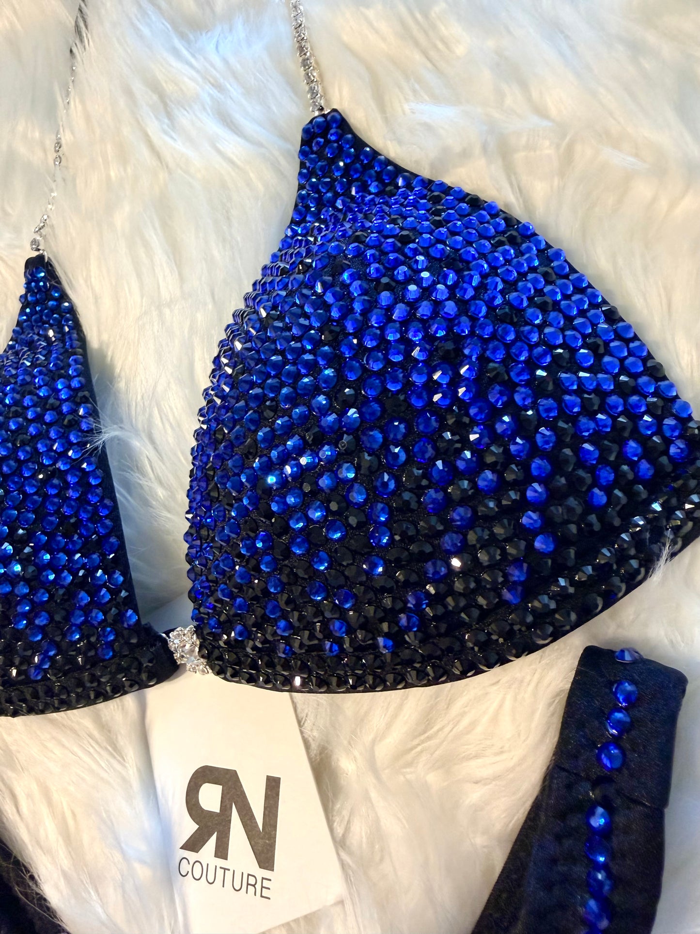 Ombre Blue Competition Bikini | Eurocut