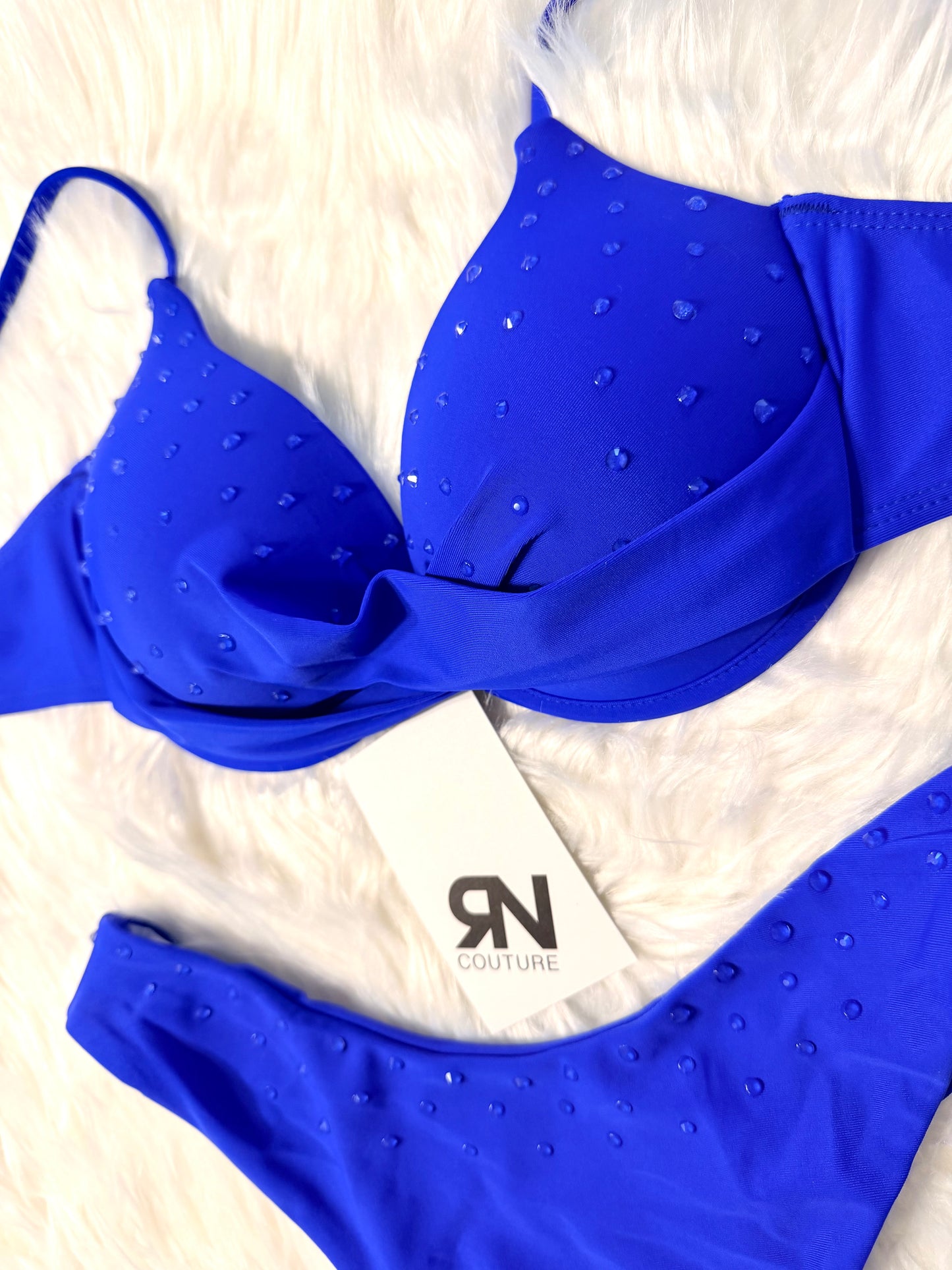 Crystal Swimsuit Set | Royal blue | XS & S only