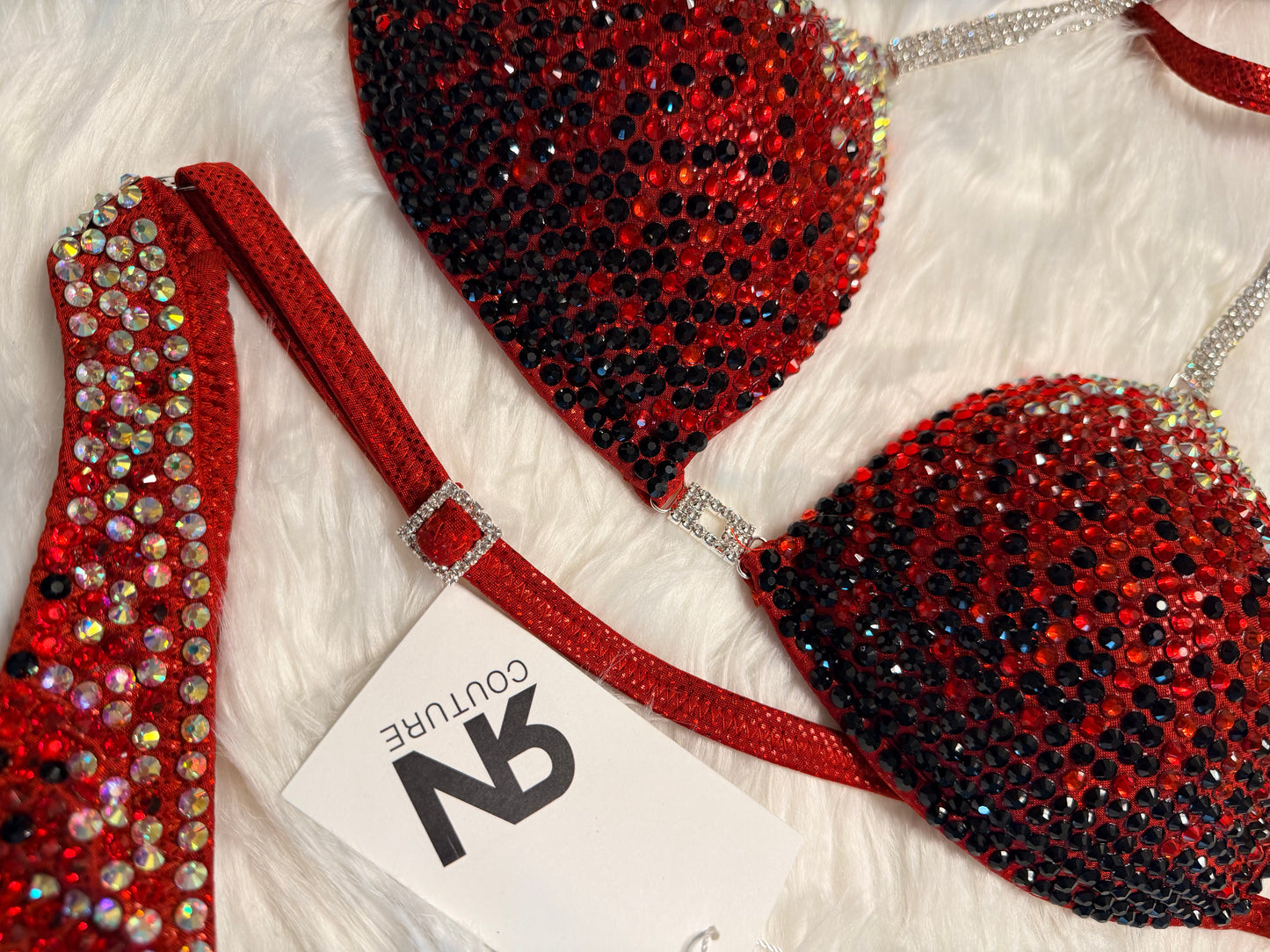 Crimson Eclipse Competition Bikini | Eurocut
