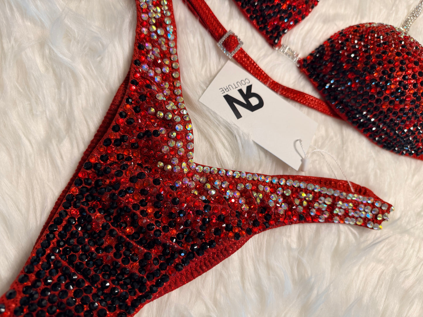Crimson Eclipse Competition Bikini | Eurocut