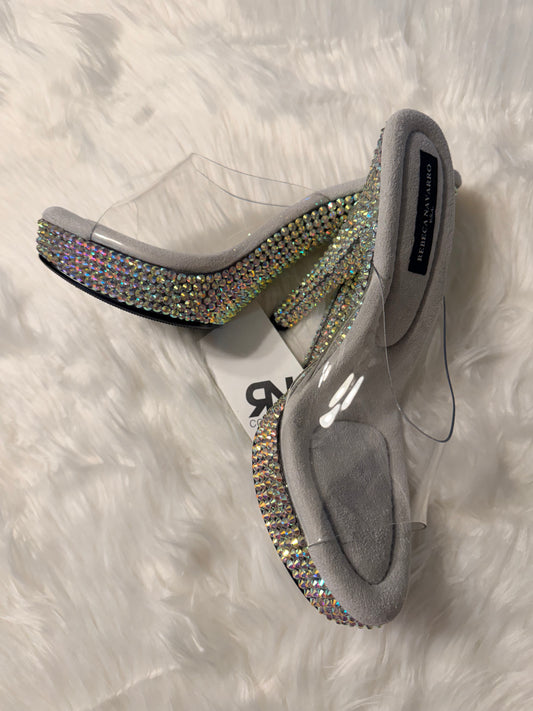 Crystal AB transparent heels