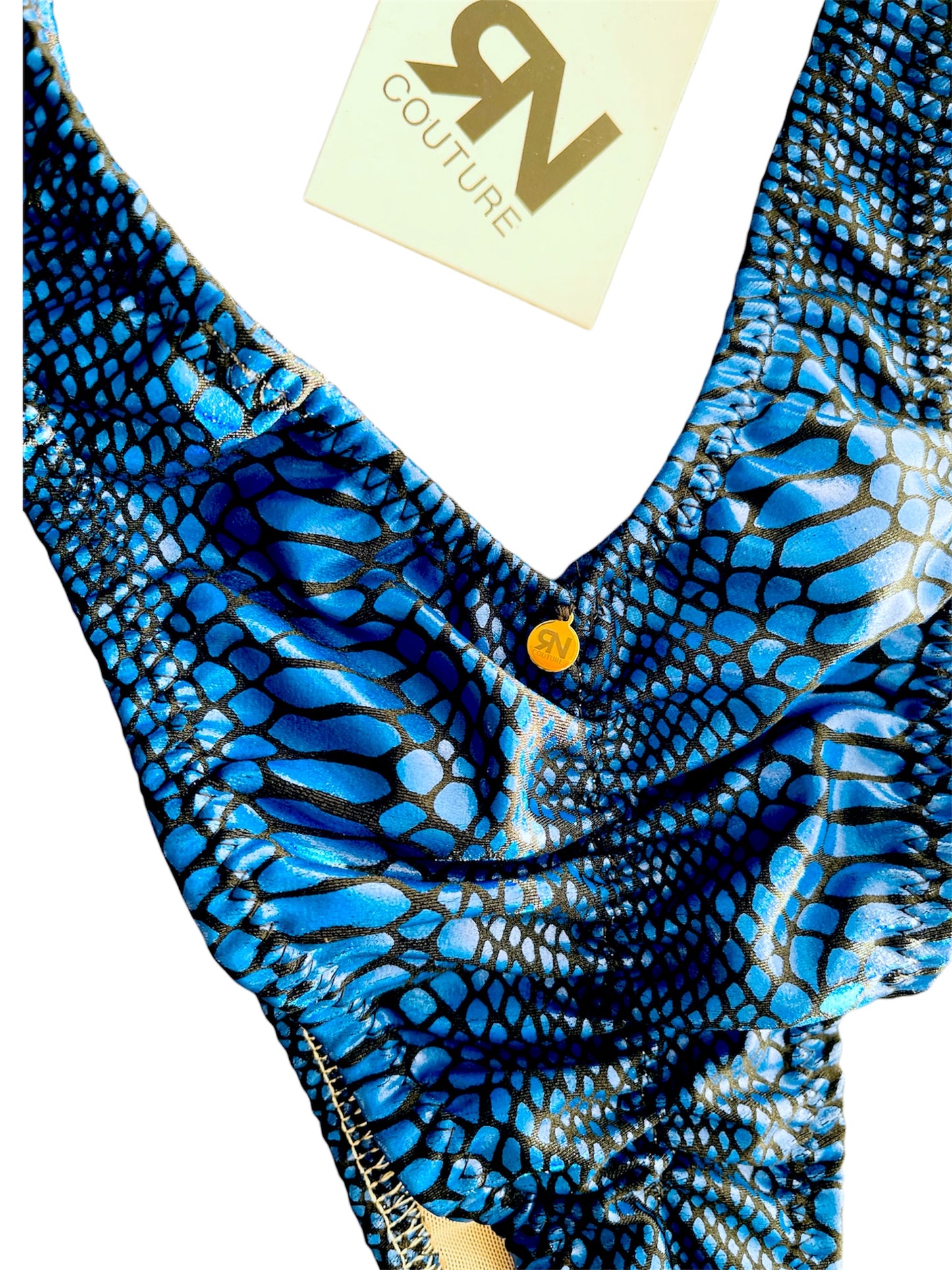 Python Blue Essential Glam | Competition Bikini Fitness