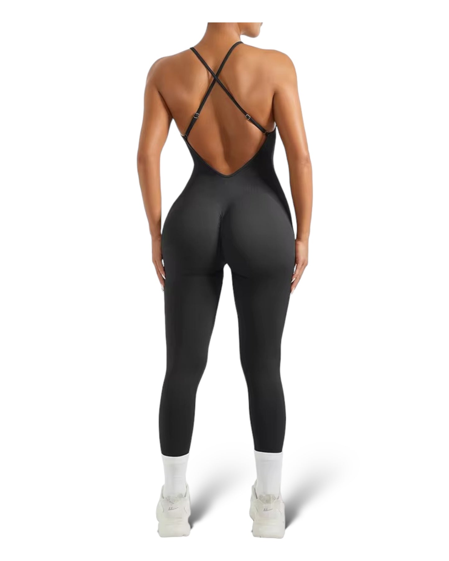 Raven backless Jumpsuit