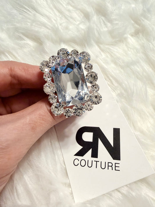XL Sparkling Stone ring
