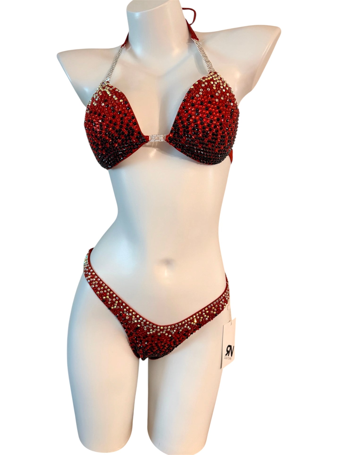 Crimson Eclipse Competition Bikini | Eurocut