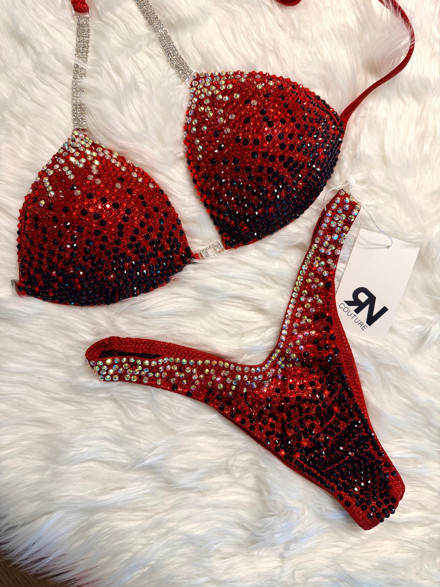 Crimson Eclipse Competition Bikini | Eurocut