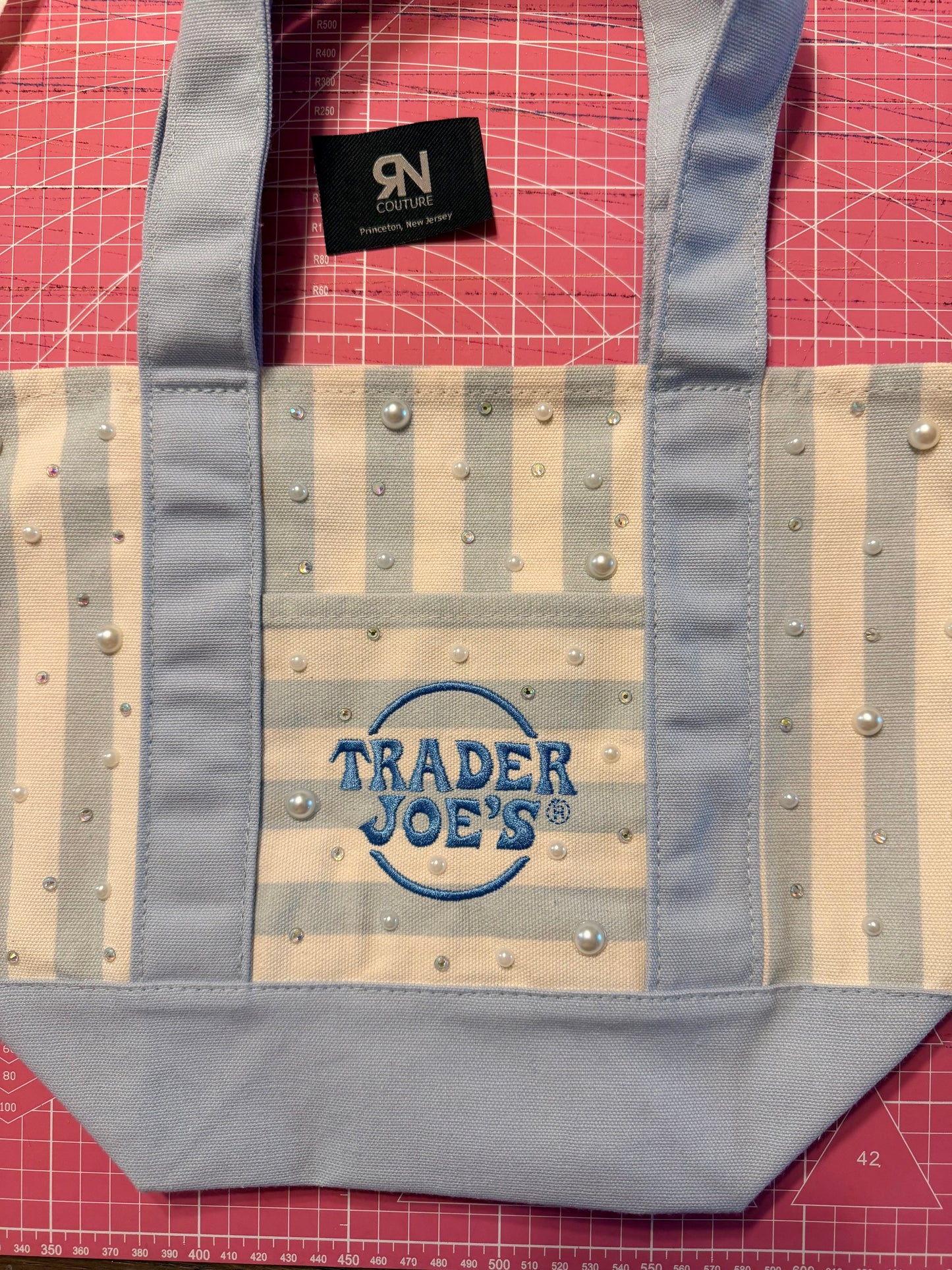 Bling Trader Joes Mini Tote
