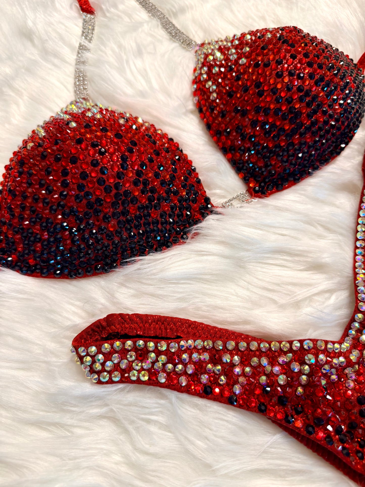 Crimson Eclipse Competition Bikini | Eurocut