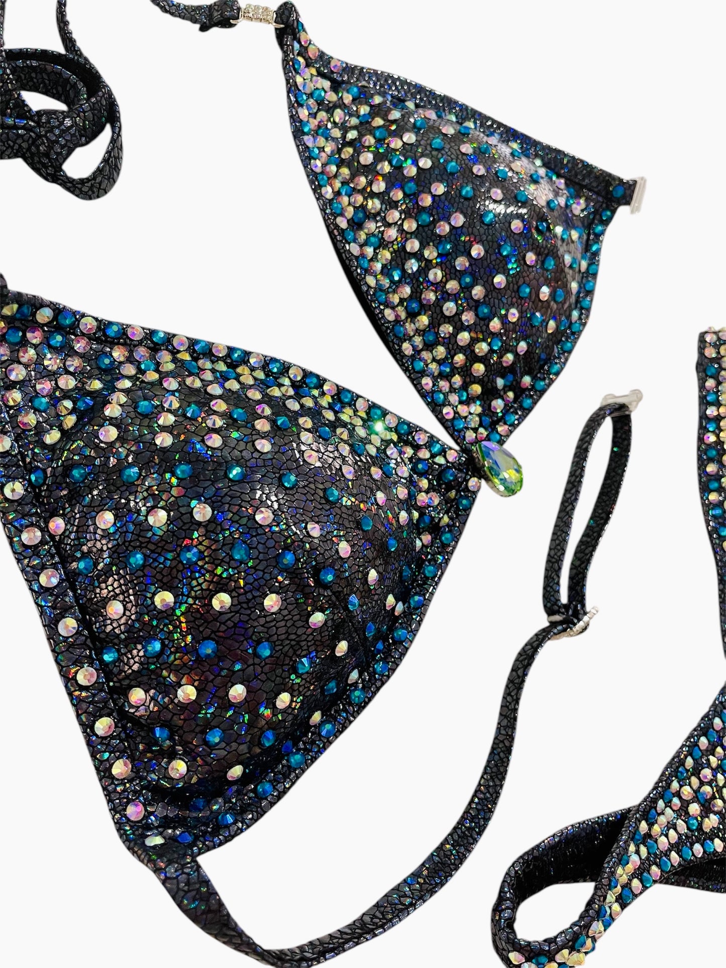 Gleam Rush Deep Blue | Competition Bikini Wellness