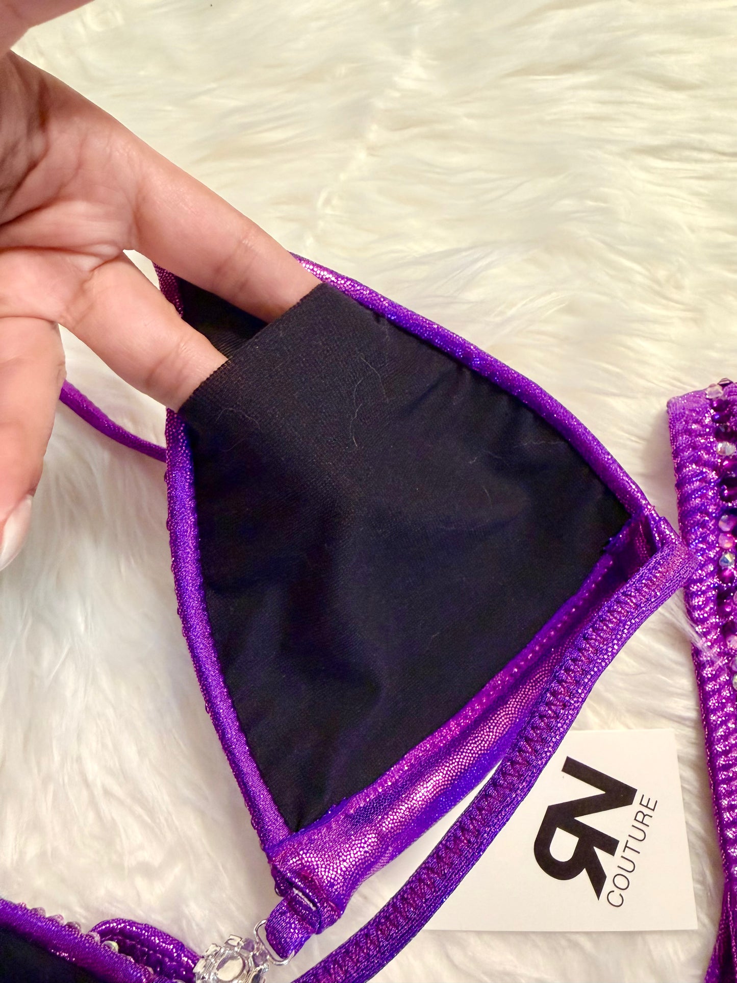 Gemflare Amethyst Quartz Competition bikini