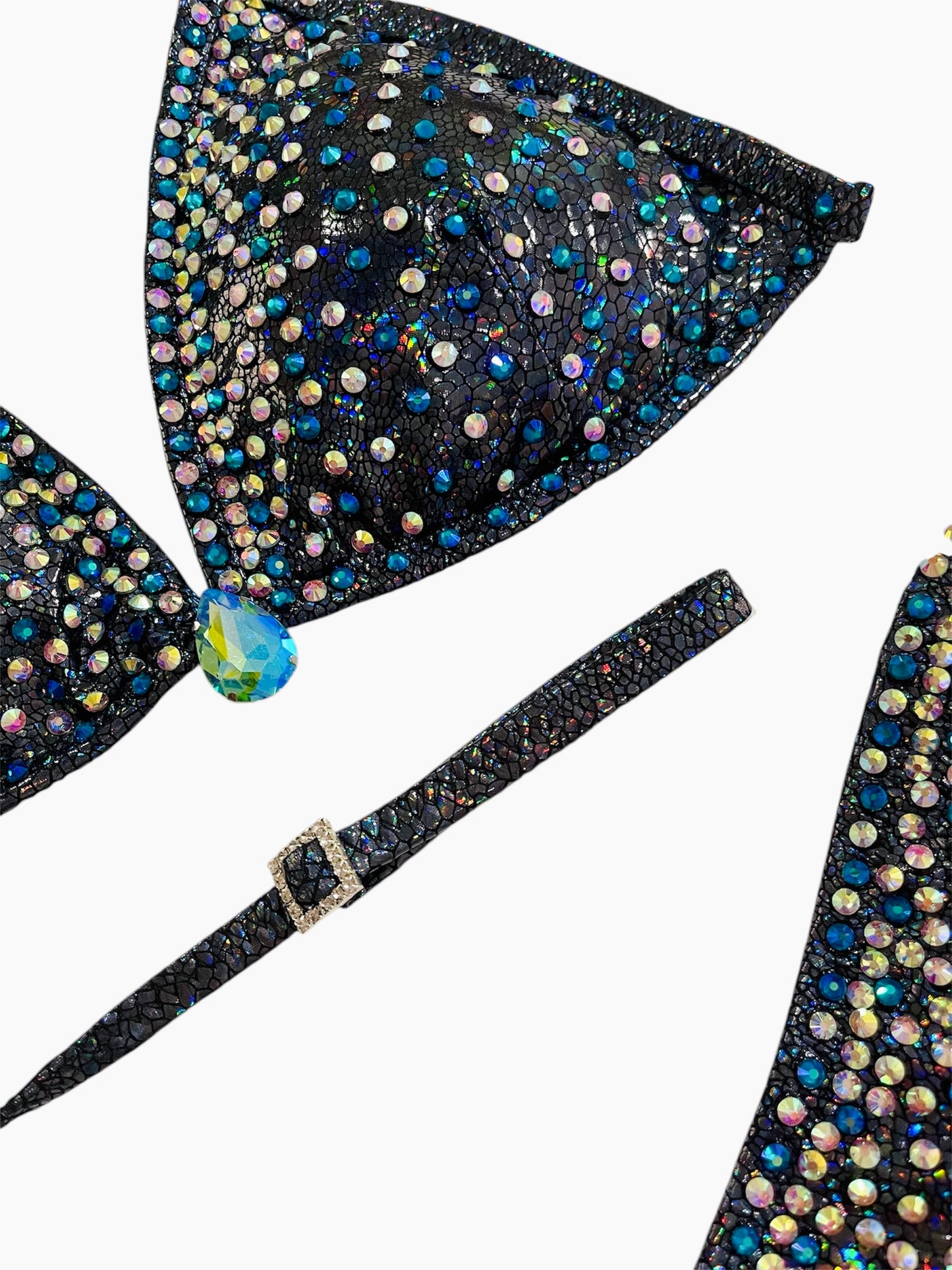 Gleam Rush Deep Blue | Competition Bikini Wellness