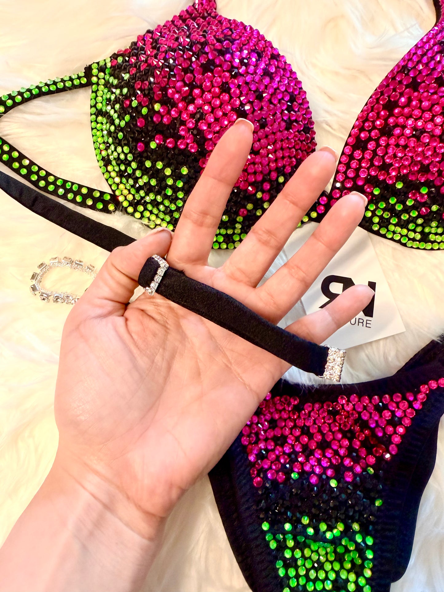 Neon Butterfly Competition Bikini Fitness | Procut