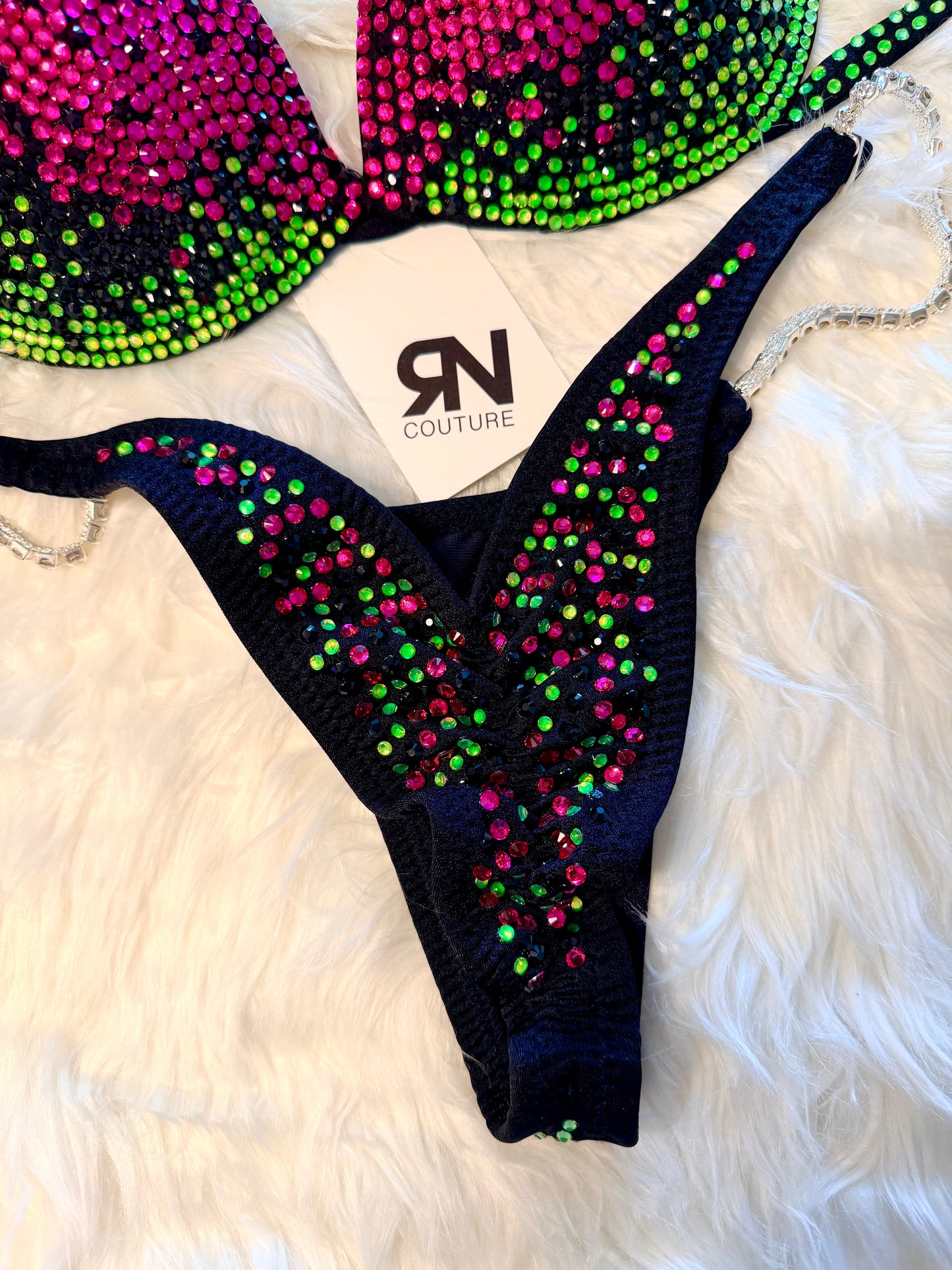 Neon Butterfly Competition Bikini Fitness | Procut