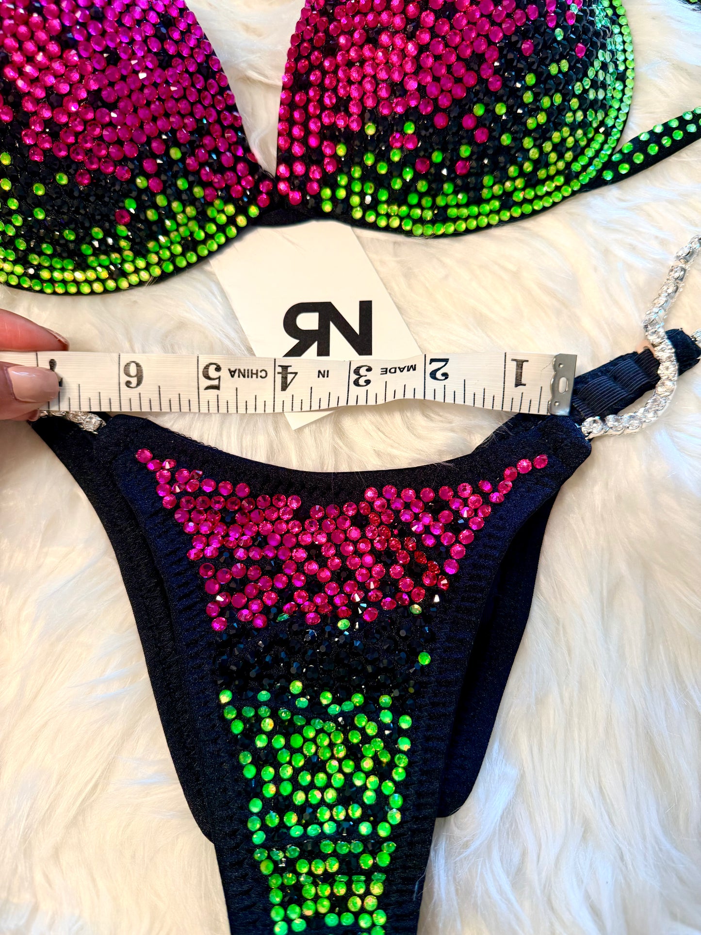 Neon Butterfly Competition Bikini Fitness | Procut