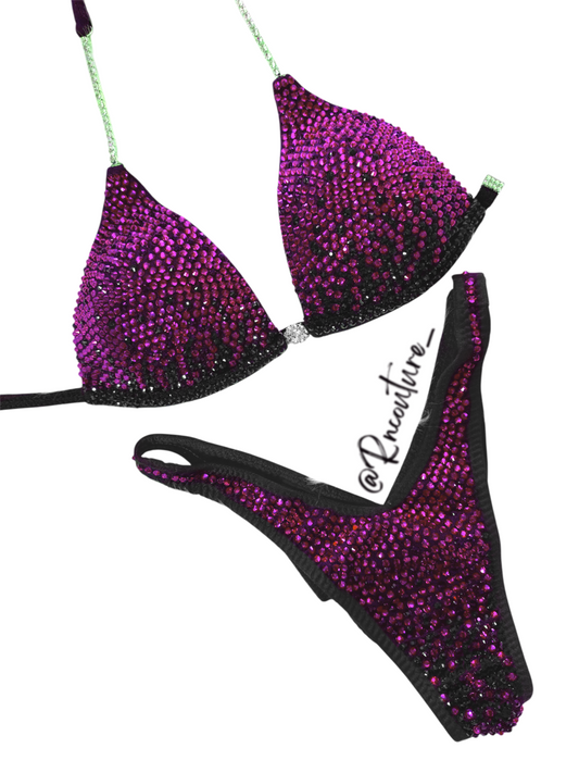 Aura Violet Competition Bikini