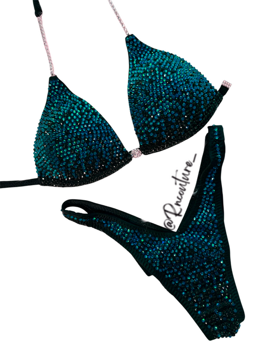 Aura Peacock Competition Bikini