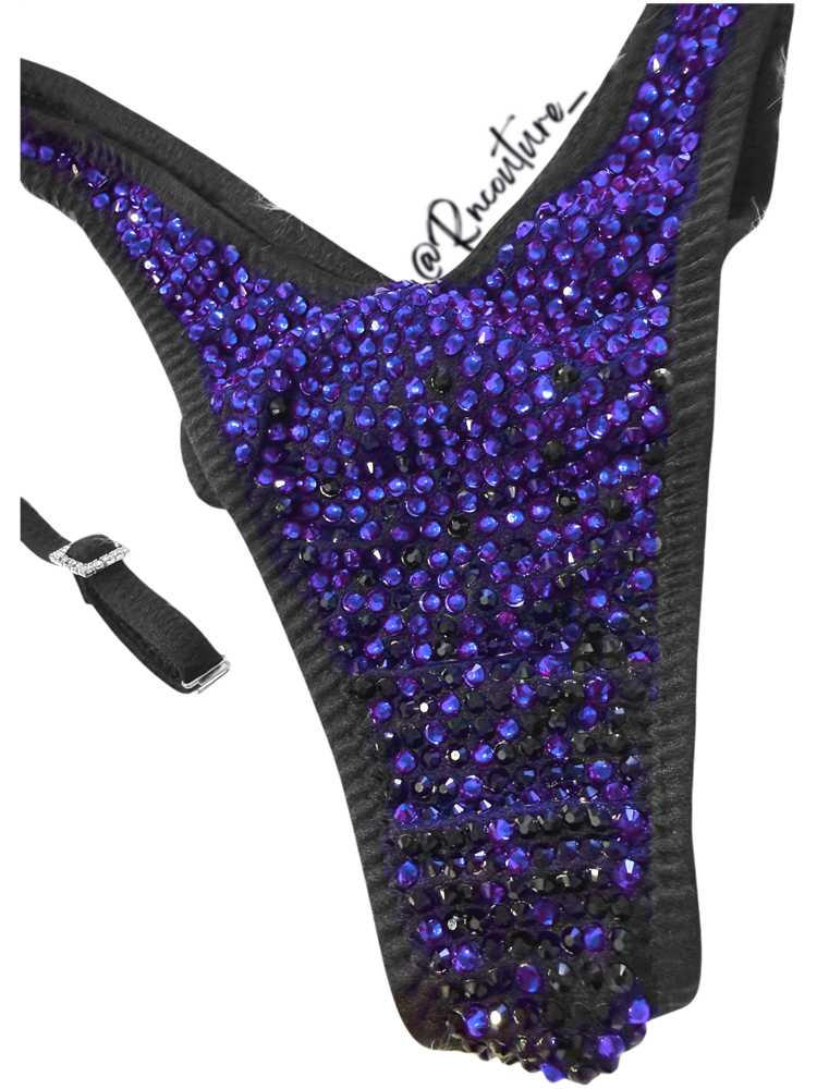 Aura Eggplant Competition Bikini