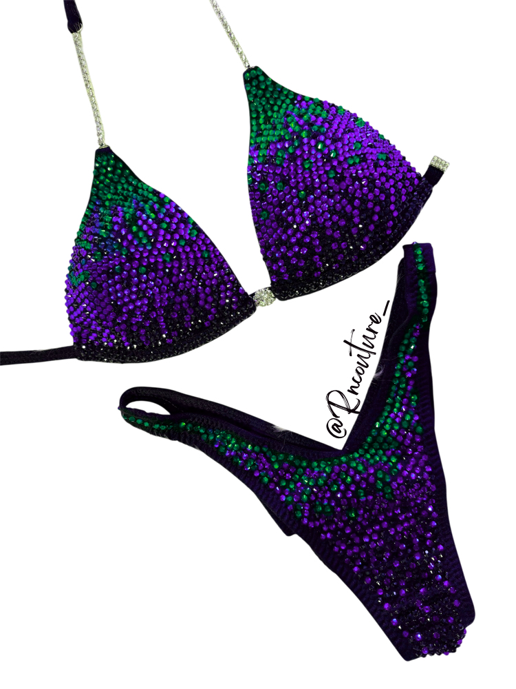 Aura Grape Competition Bikini