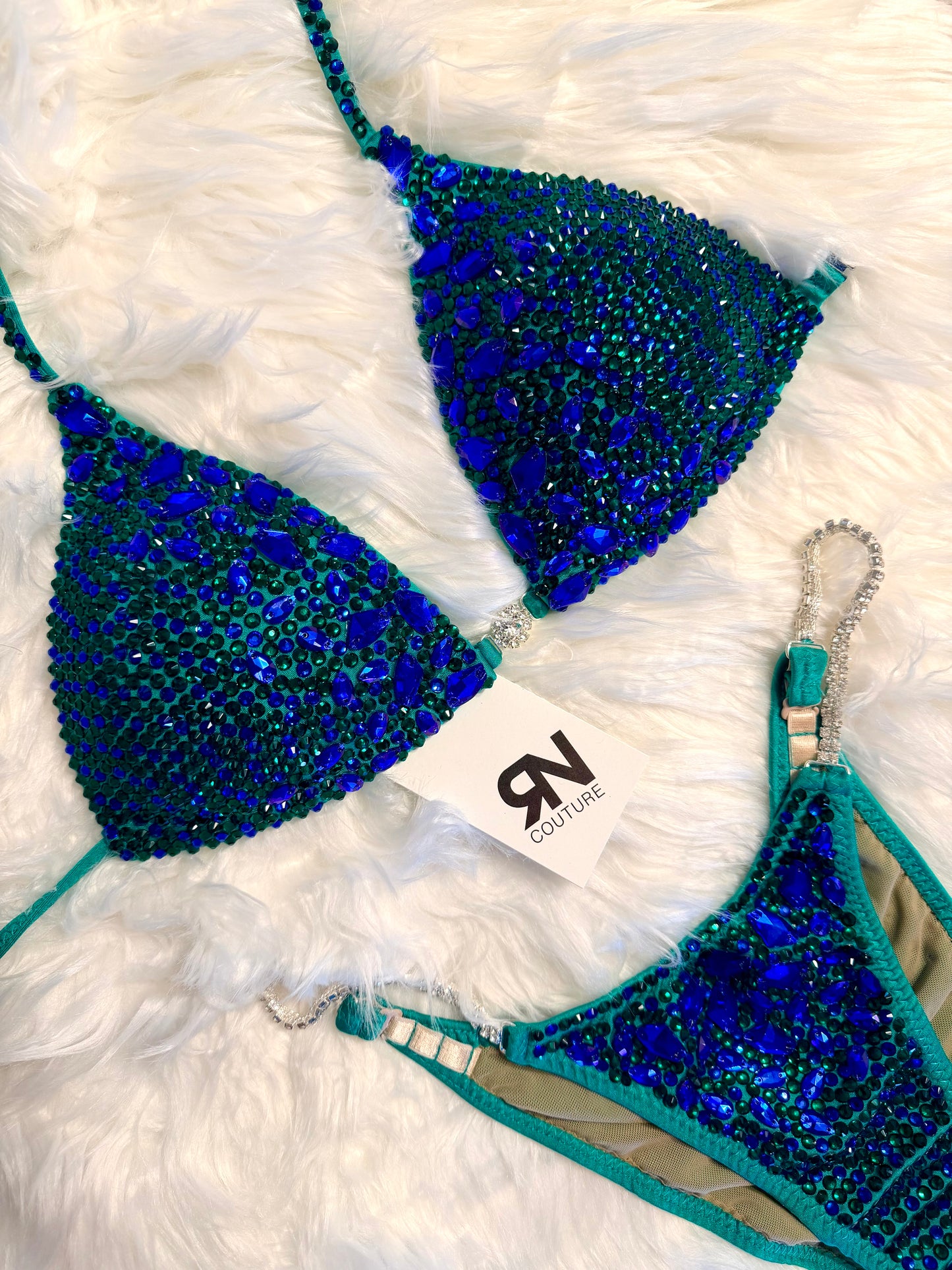 Gemflare Emerald Hummingbird Competition Bikini Fitness