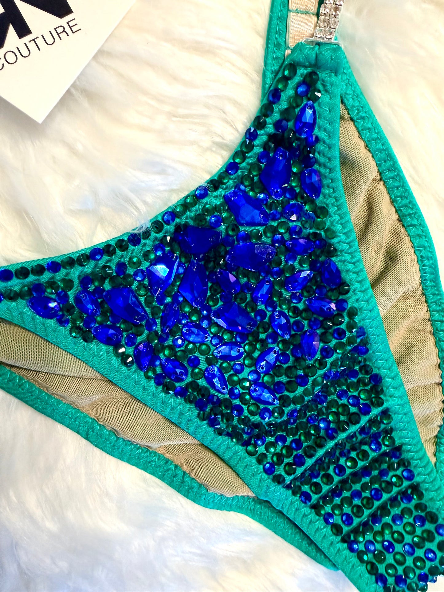 Gemflare Emerald Hummingbird Competition Bikini Fitness