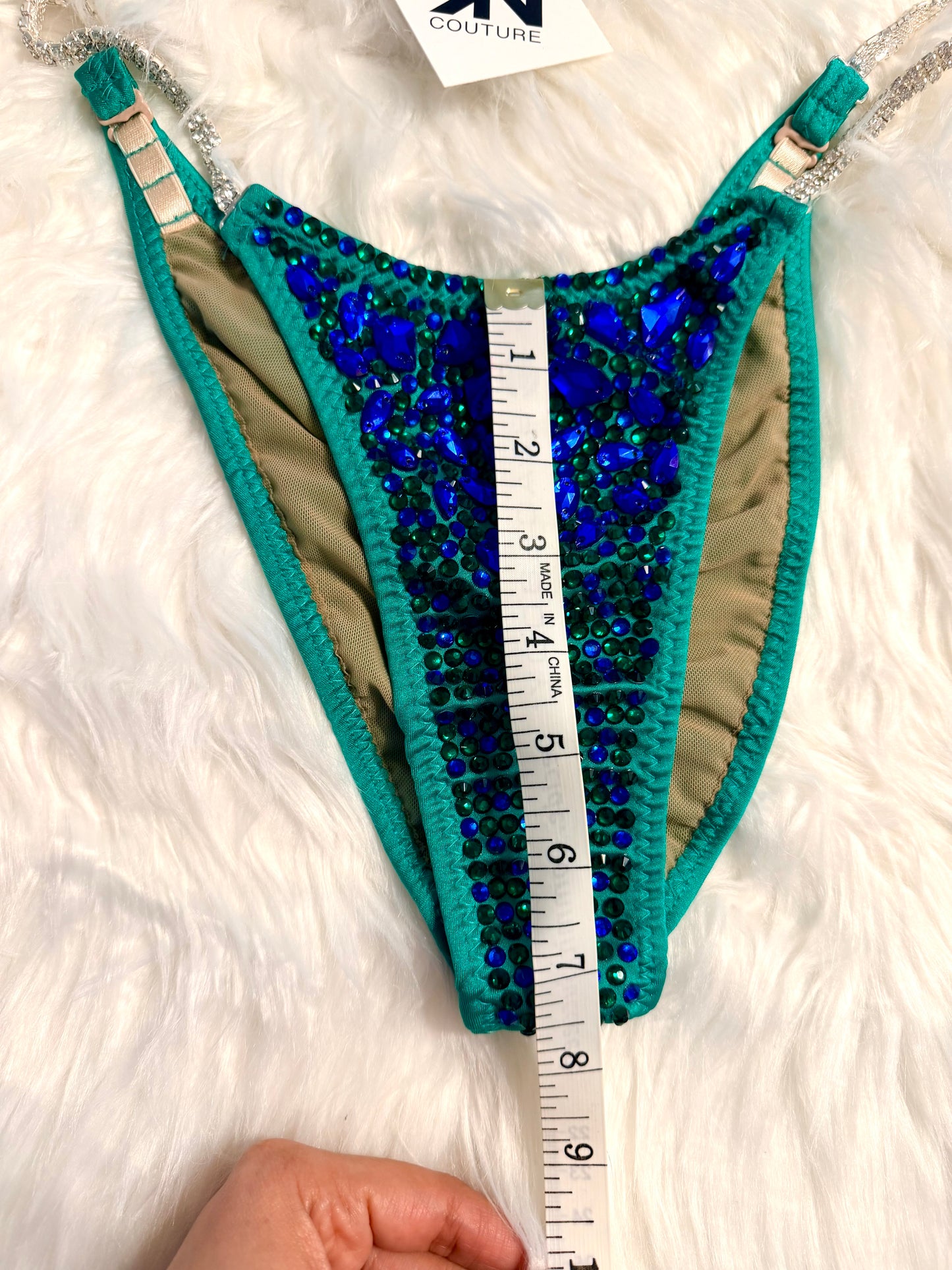 Gemflare Emerald Hummingbird Competition Bikini Fitness