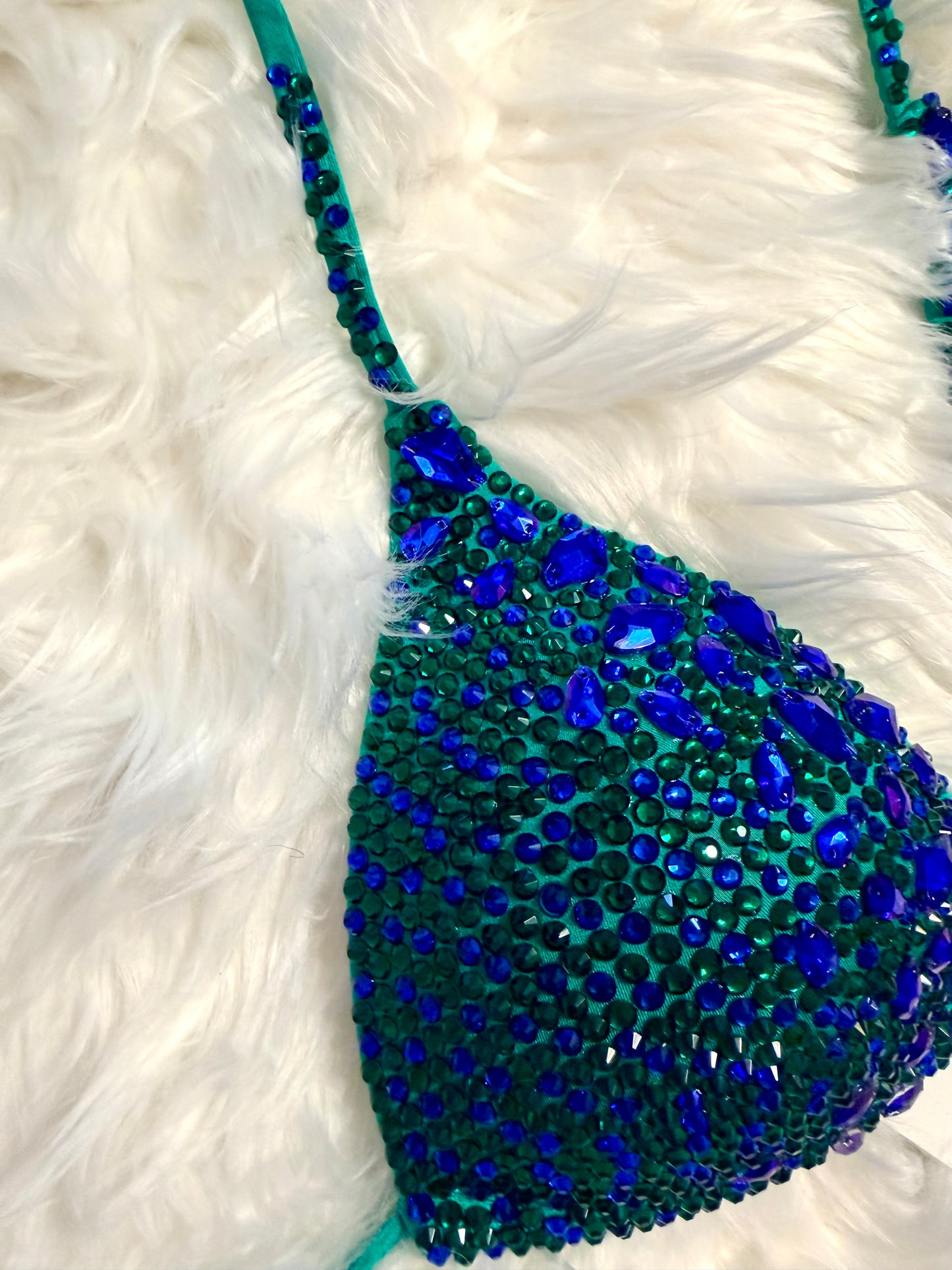 Gemflare Emerald Hummingbird Competition Bikini Fitness