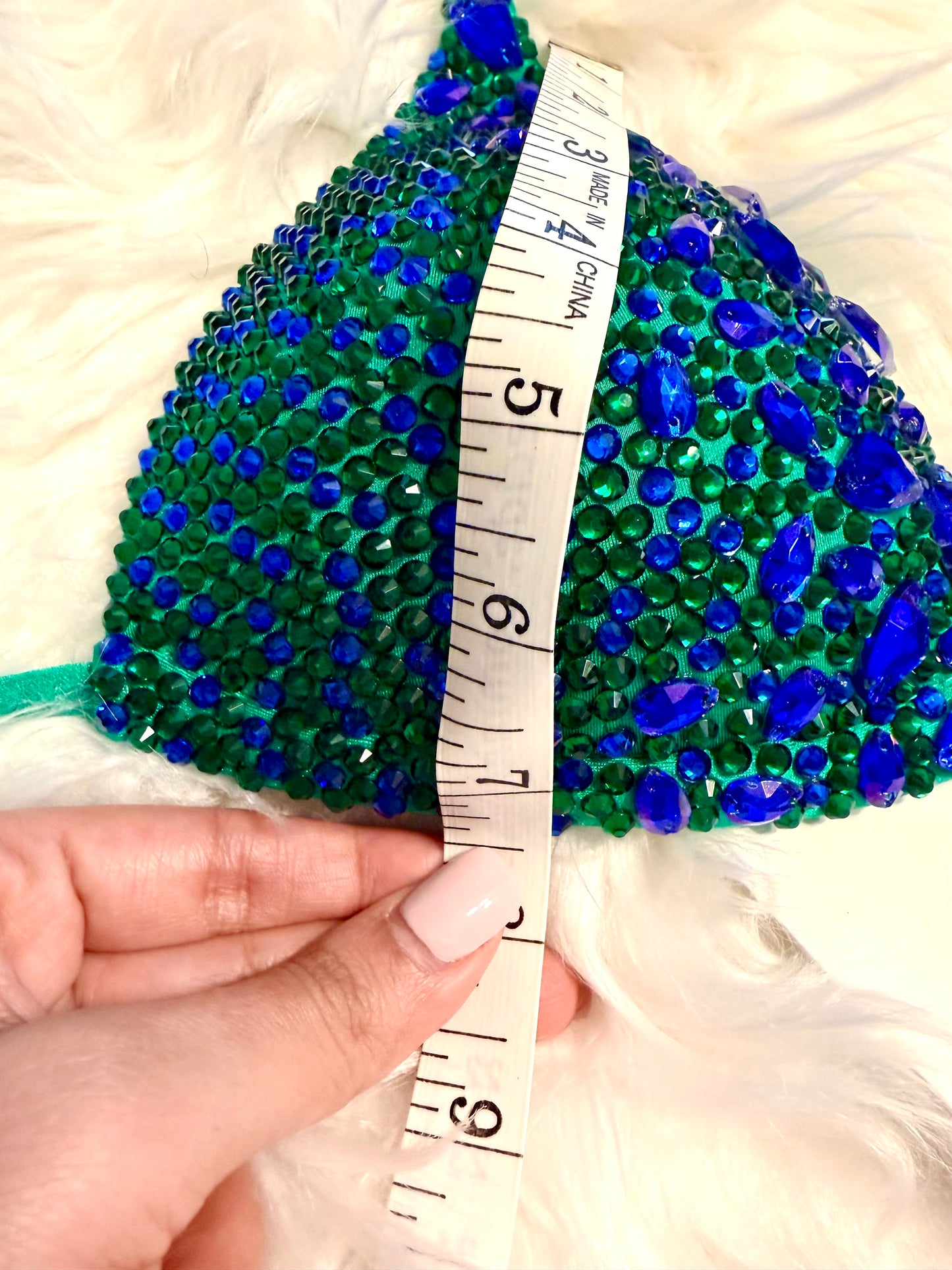 Gemflare Emerald Hummingbird Competition Bikini Fitness