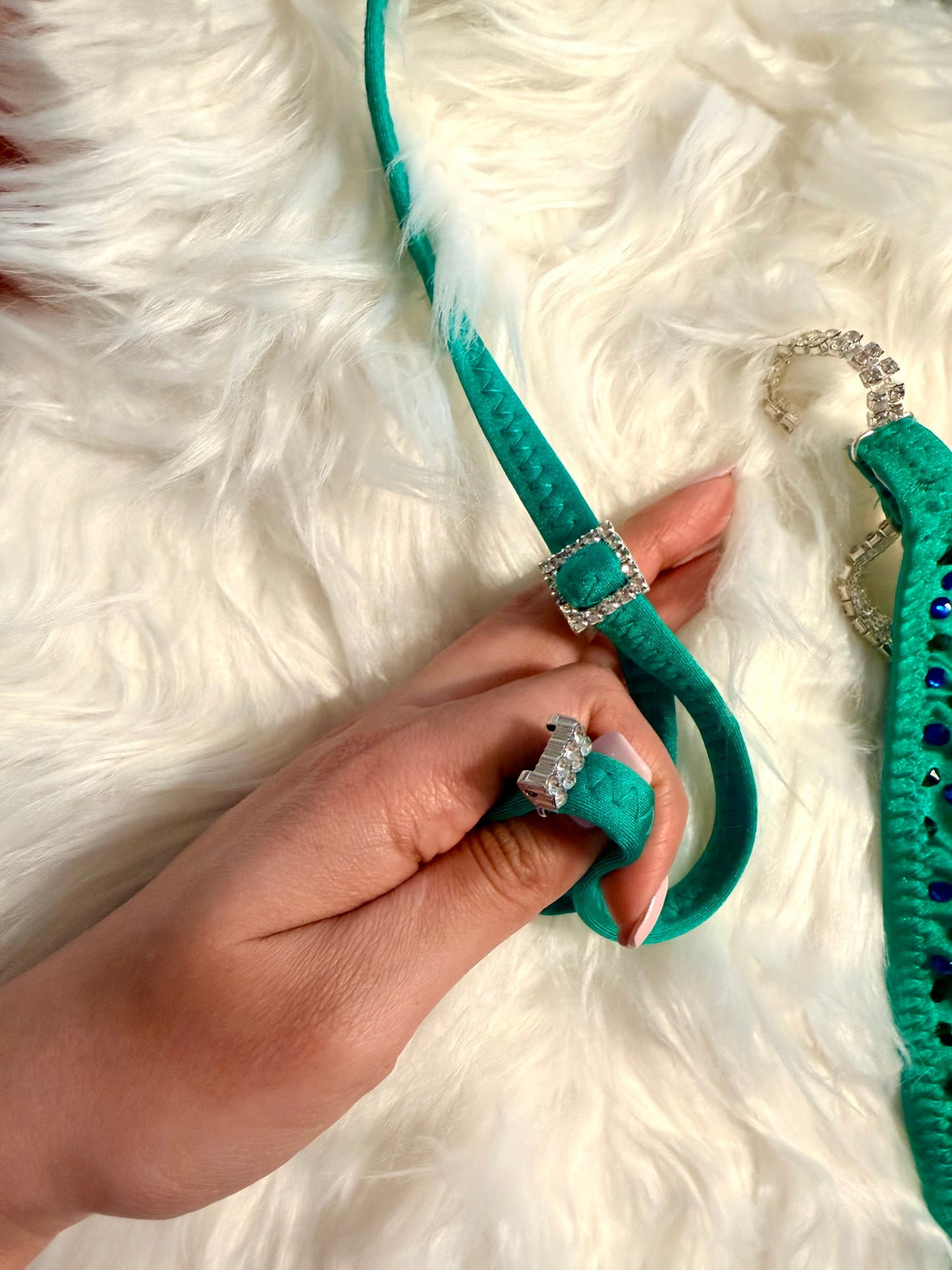 Gemflare Emerald Hummingbird Competition Bikini Fitness