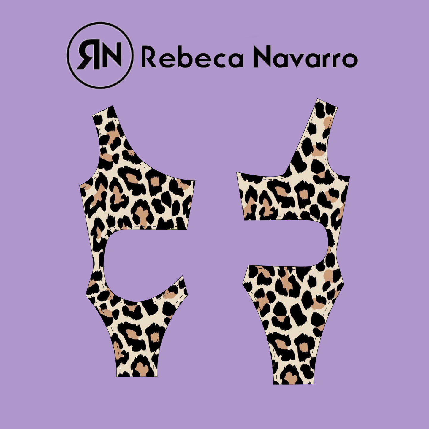 P0007 Monokini swimsuit pattern